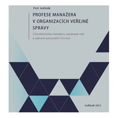 Profese manažera v organizacích veřejné správy