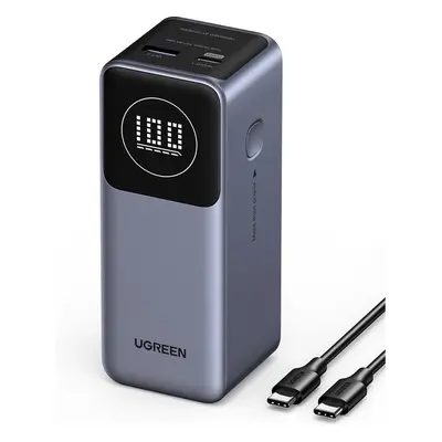 UGREEN Nexode 12000mAh Quick Charging (100W) powerbanka šedá