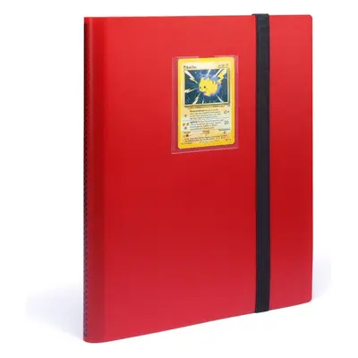 Leuchtturm Album TCG pro 360 sběratelských kartiček GAMING - velký formát Červená