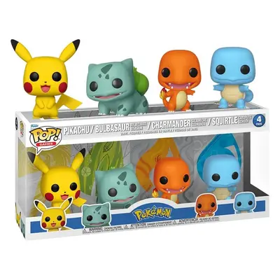 Funko POP Games: Pokémon - Starters 4-Pack (EMEA)