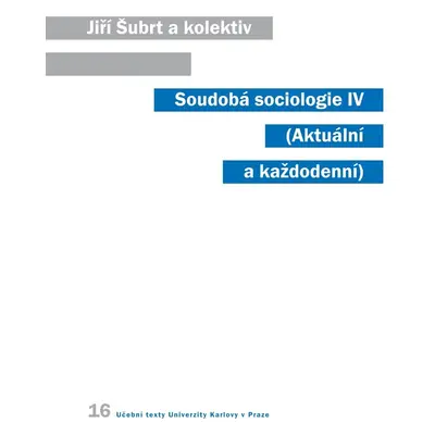 Soudobá sociologie IV.