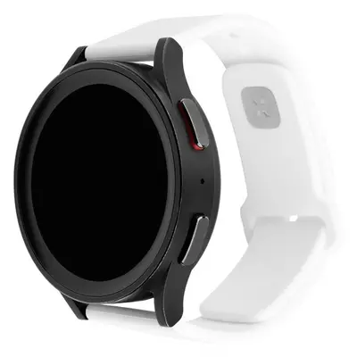 FIXED set silikonových řemínků s Quick Release 20mm pro smartwatch bílý