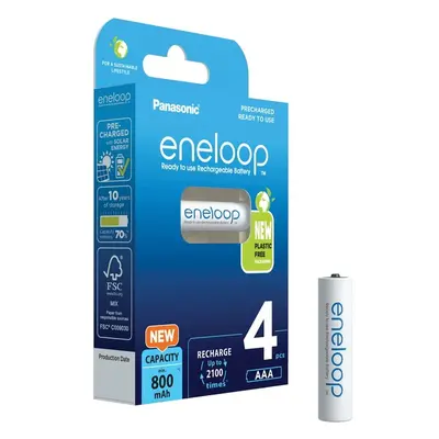 Panasonic Eneloop AAA 4ks 4MCCE/4BE Bílá