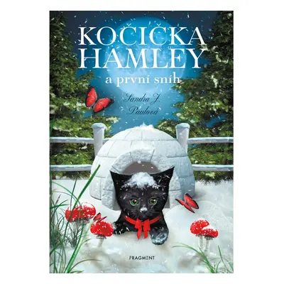 Kočička Hamley a první sníh