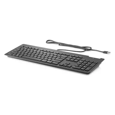 HP USB Business Slim Smartcard Keyboard Černá