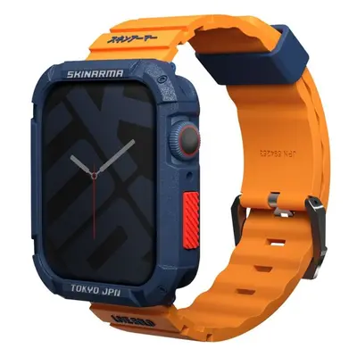 SKINARMA Shokku řemínek Apple Watch 42/44/45mm oranžový