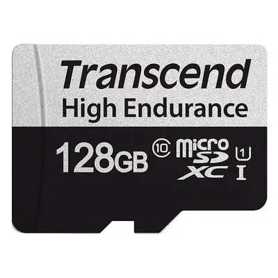 Transcend microSDXC UHS-I U1 128GB TS128GUSD350V Černá