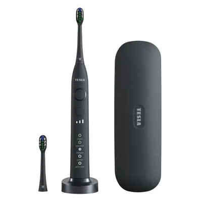 Tesla Toothbrush Sonic TS400 zubní kartáček černý Černá