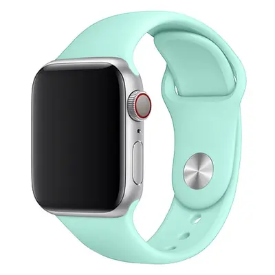 FIXED Silicone Strap set silikonových řemínků Apple Watch 42/44/45mm sytě zelený