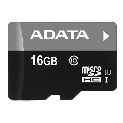 ADATA microSDHC 16GB Class 10 AUSDH16GUICL10-RA1 Černá