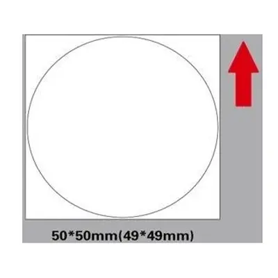 Niimbot štítky R 50x50mm 150ks Round pro B21, B3S, B1 bílé