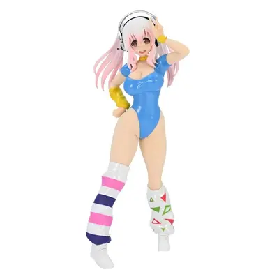 Super Sonico PVC Statue Super Sonico Concept Figure 80's/Another Color/Blue Ver. 18 cm (re-run)