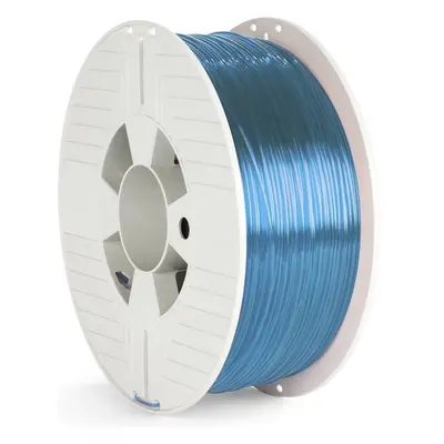 VERBATIM filament do 3D tiskárny PET-G 1.75mm, 327m, 1kg modrý průhledný Modrá/bílá