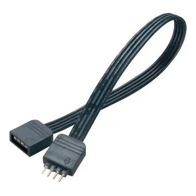 Akasa prodlužovací pásek RGB 4pin(M) na 4pin(F) (AK-CBLD01-50BK), 50 cm