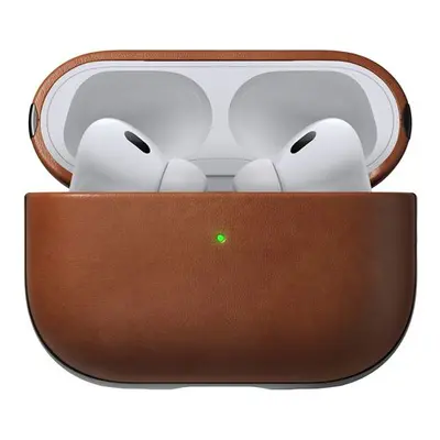 Nomad Modern Leather pouzdro AirPods Pro 2. generace hnědé