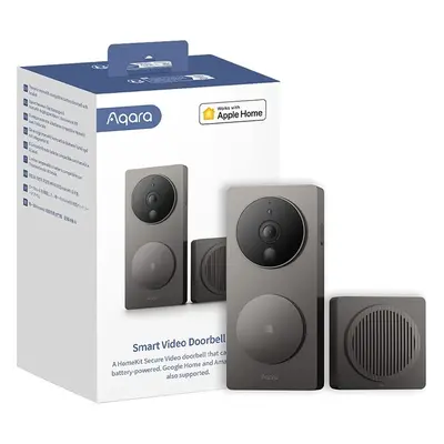 AQARA Smart Video Doorbell G4 Černá