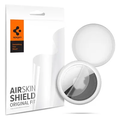 Spigen AirSkin Shield HD 4 Pack ochranná fólie Apple AirTag čirá