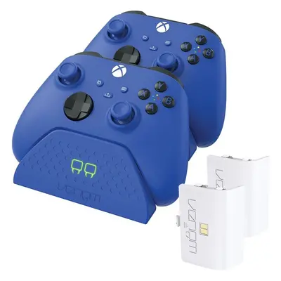 VENOM VS2888 Xbox Series S/X & One Blue Twin Docking Station + 2 baterie Modrá