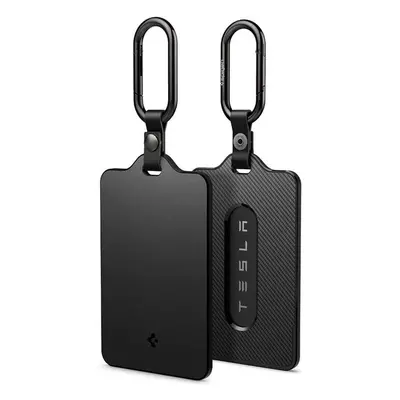 Spigen Air Fit Card Holder Case pouzdro na kartu Tesla (2 Pack) černé