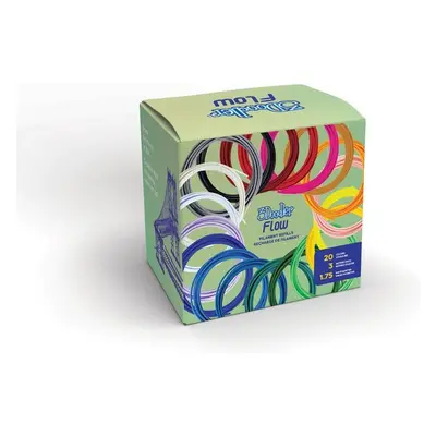 3Doodler FLOW Box Premium 20 PLA barev pro 3D pera - univerzál