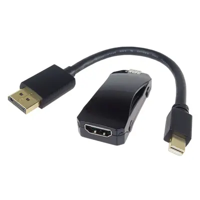 PremiumCord 8K@30Hz, 4K@120Hz adaptér HDMI to DisplayPort Female/Male s napájením z USB