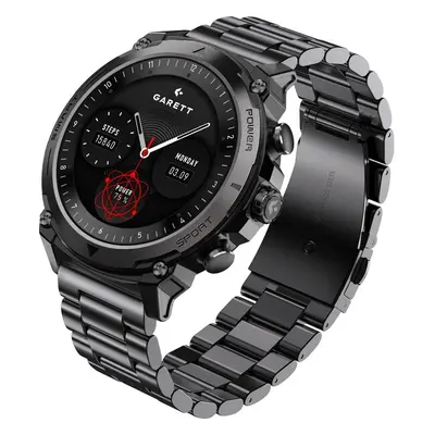 Garett Smartwatch Atom Black Steel Černá