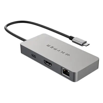 Hyper® HyperDrive 5-in-1 USB-C hub Šedá