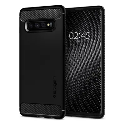 Spigen Rugged Armor kryt Samsung Galaxy S10 černý