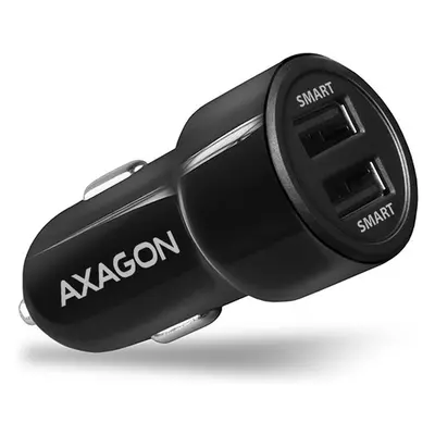 AXAGON PWC5V5 SMART nabíječka do auta 2x port 5V2.4A + 2.4A 24W