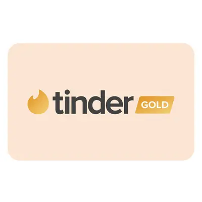 Tinder Gold One Month Voucher (online kód)