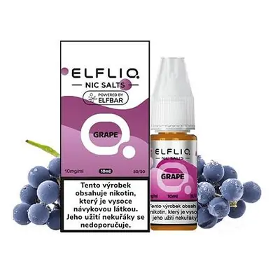 Elfliq Salt Hroznové víno 10ml (10mg)