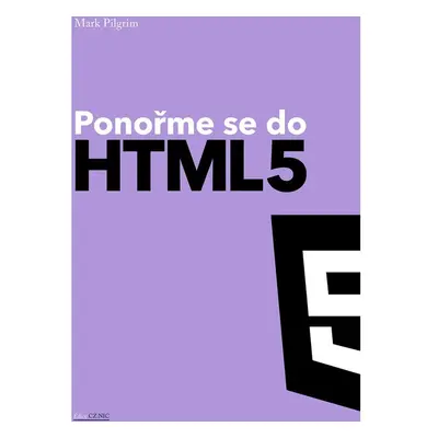 Ponořme se do HTML5