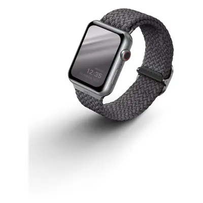 UNIQ Aspen Braided řemínek Apple Watch 42/41/40/38mm šedý