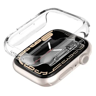 Spigen Thin Fit pouzdro Apple Watch 9/8/7 (41mm) čiré