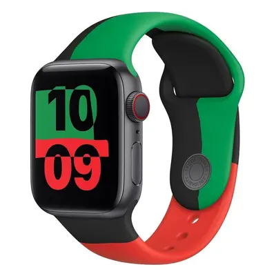 Apple Watch sportovní řemínek 49/45/44/42 mm Black Unity Black Unity