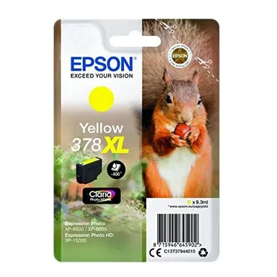 Epson 378XL Squirrel Claria Photo HD žlutý