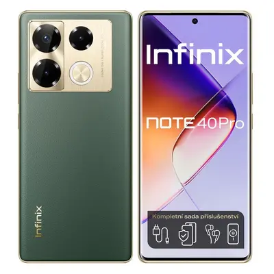 Infinix Note 40 PRO 12GB/256GB zelený Zelená