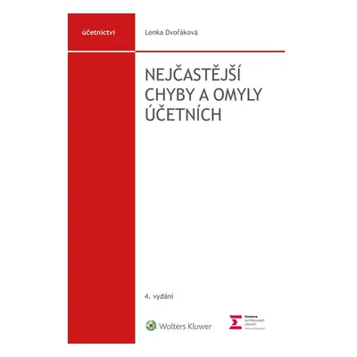 Nejčastější chyby a omyly účetních, 4. vydání