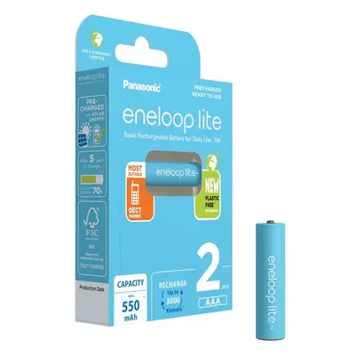 Panasonic Eneloop Lite AAA 2ks 4LCCE/2BE Modrá