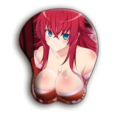 Herní podložka pod myš Highschool DxD – Rias s 3D podpěrkou zápěstí