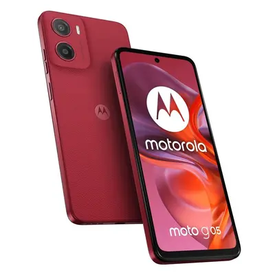 Motorola Moto G05 8+256GB DS GSM tel. Plum Red Červená