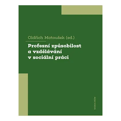 Profesní způsobilost a vzdělávání v sociální práci