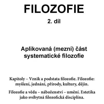 Filosofie 2. díl