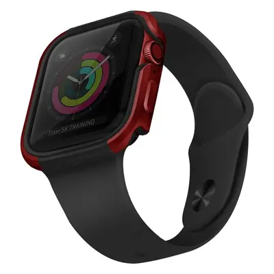 UNIQ Valencia kovové pouzdro Apple Watch (40mm) červené