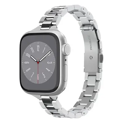 Spigen Modern Fit 316L Band Silver Apple Watch 41mm/40mm/38mm AMP06357 Stříbrná