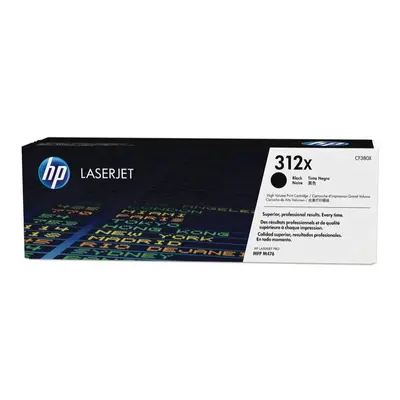 HP 312X High Yield Black Toner Cartridge Černá