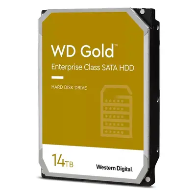 WD GOLD WD142KRYZ 14TB SATA/ 6Gb/s 512MB cache 7200 ot., CMR, Enterprise