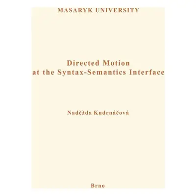 Directed Motion at the Syntax-Semantics Interface