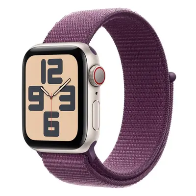 Apple Watch 41/40/38mm švestkový provlékací sportovní řemínek Švestková