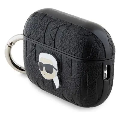 Karl Lagerfeld PU Embossed Karl Head pouzdro AirPods Pro 2 černé